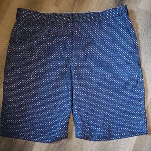 Walter Hagen Red, White, Gray Star Patriotic Golf Shorts